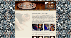 Desktop Screenshot of canyoncreekpotteryllc.com